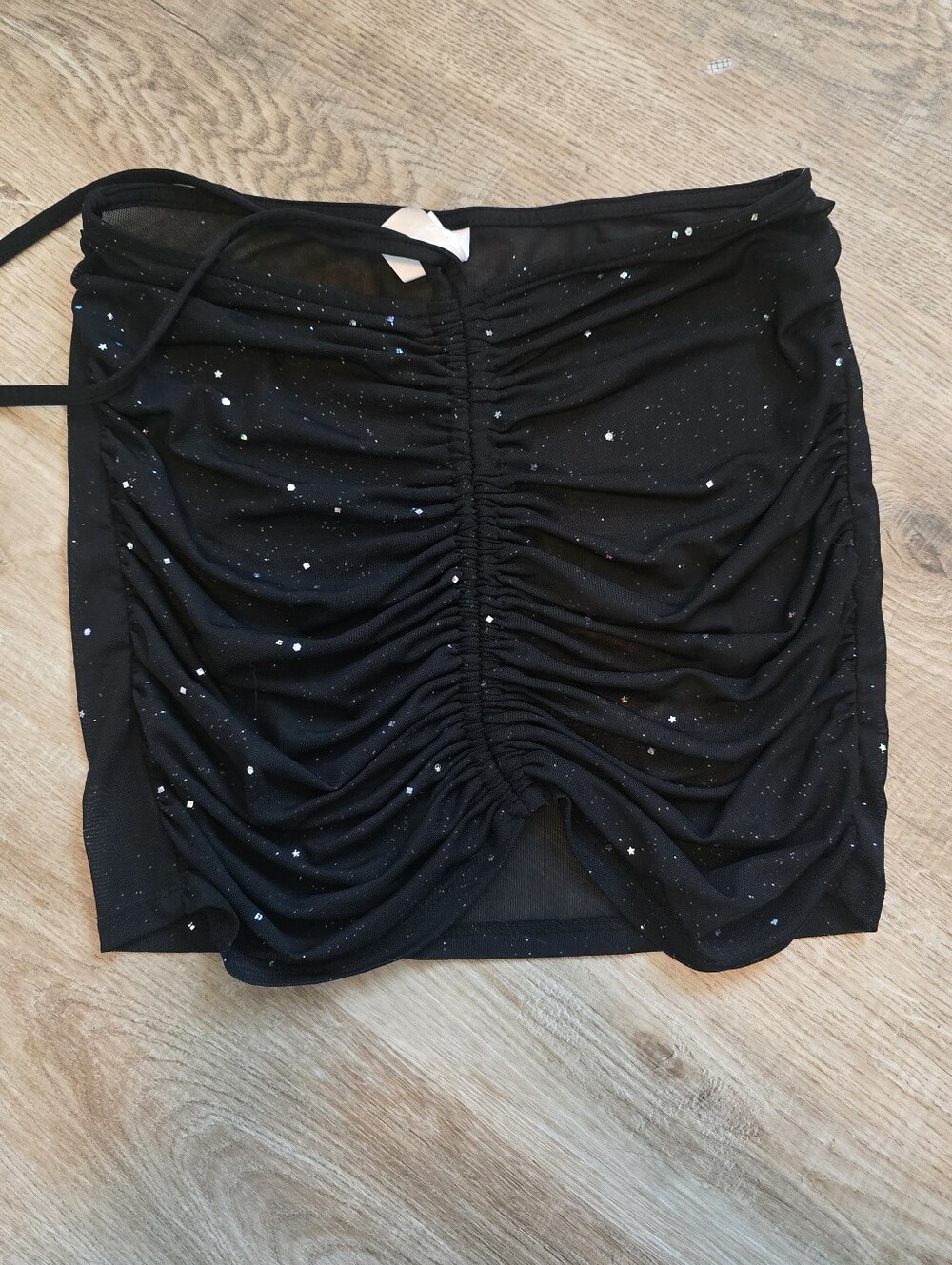 iheartraves black see through rave skirt